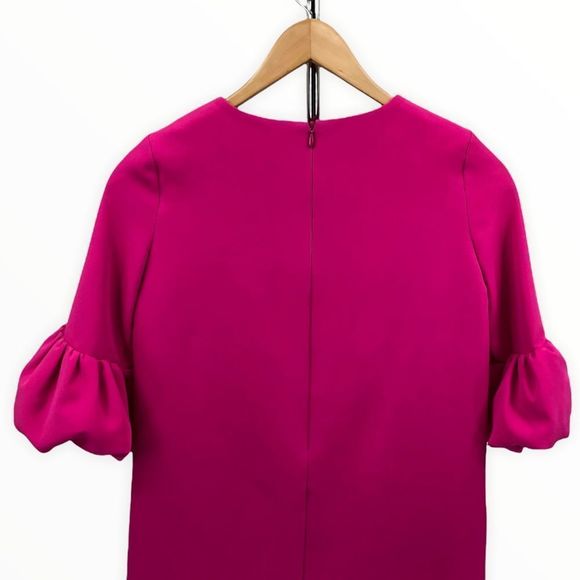 Milly Minis Fuchsia Fernanda Ruffle Sleeve Dress - Picture 4 of 11